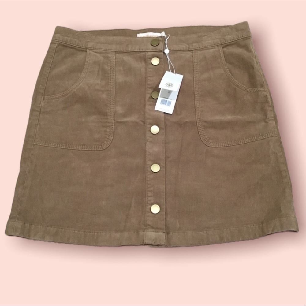 Tory Burch Luciano Mini Corduroy Skirt